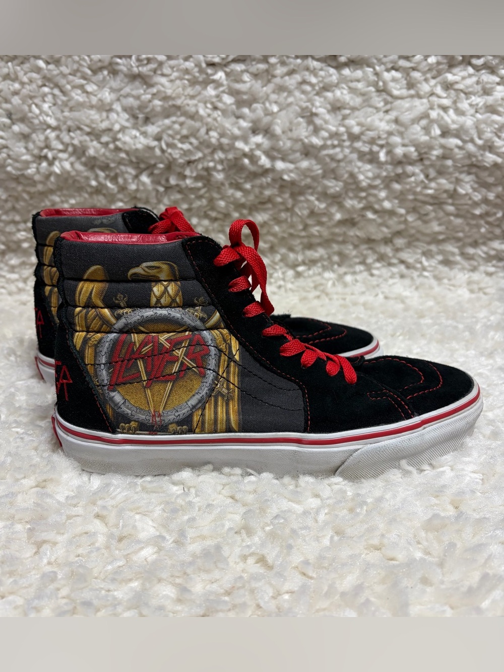 Vans Sk8-Hi x Slayer "Seasons in the Abyss' sneakers RARE